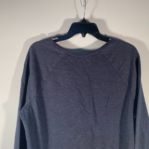 Abercrombie & Fitch Pull Over Logo Long Sleeve Casual Shirt Women Size L - Picture 6 of 7